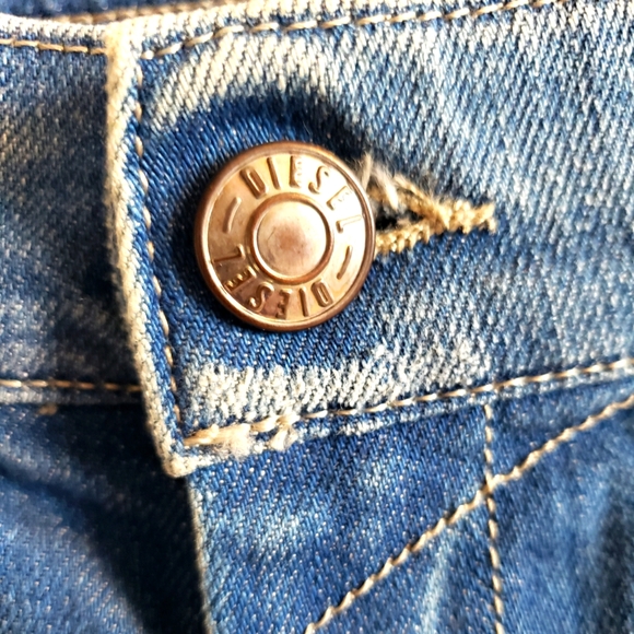 Diesel Louv Boot Fade Wash Stretch Slim Boot Cut Woman W 31 L 32 NWOT - Picture 5 of 13